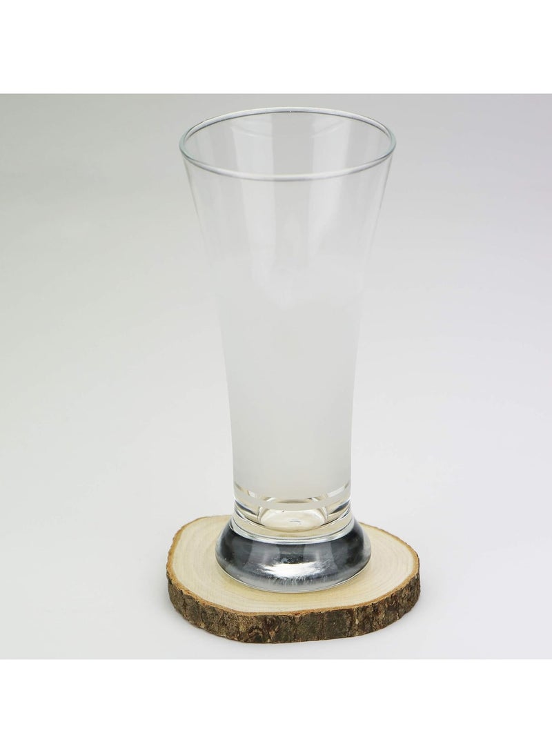 com-four® 8 x coasters made of natural wood, glass coasters, coasters for glasses, wooden discs for crafts, diameter approx. 7-10 cm - Image 2