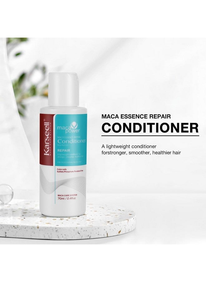 Karseell Collagen Hair Treatment Deep Repair Conditioning, Hair Mask Shampoo And Conditioner Travel Set For Dry Damaged Hair All Hair Types 3.38Floz +2.4Floz+2.4Floz - Image 4