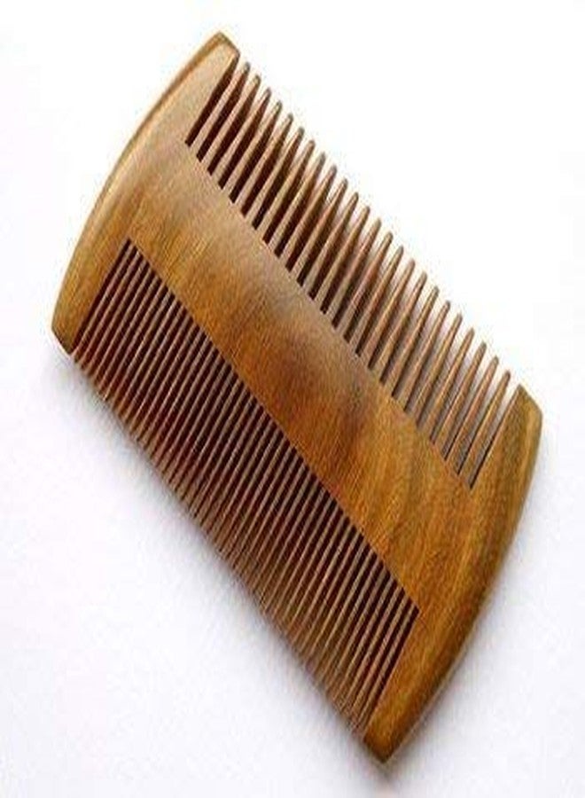 Ekan Handmade Anti-Dandruff Neem Wood Comb For Men and Women Use Brown 20Grams Pack of 1 (M-5) - Image 5