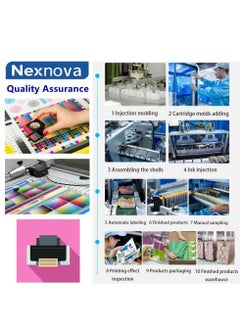 NexNova ink 655 for HP Cartridge (4-Pack: BK C M Y) for Deskjet Ink Advantage 3525 4615 4625 5525 6520 6525  - Image 5