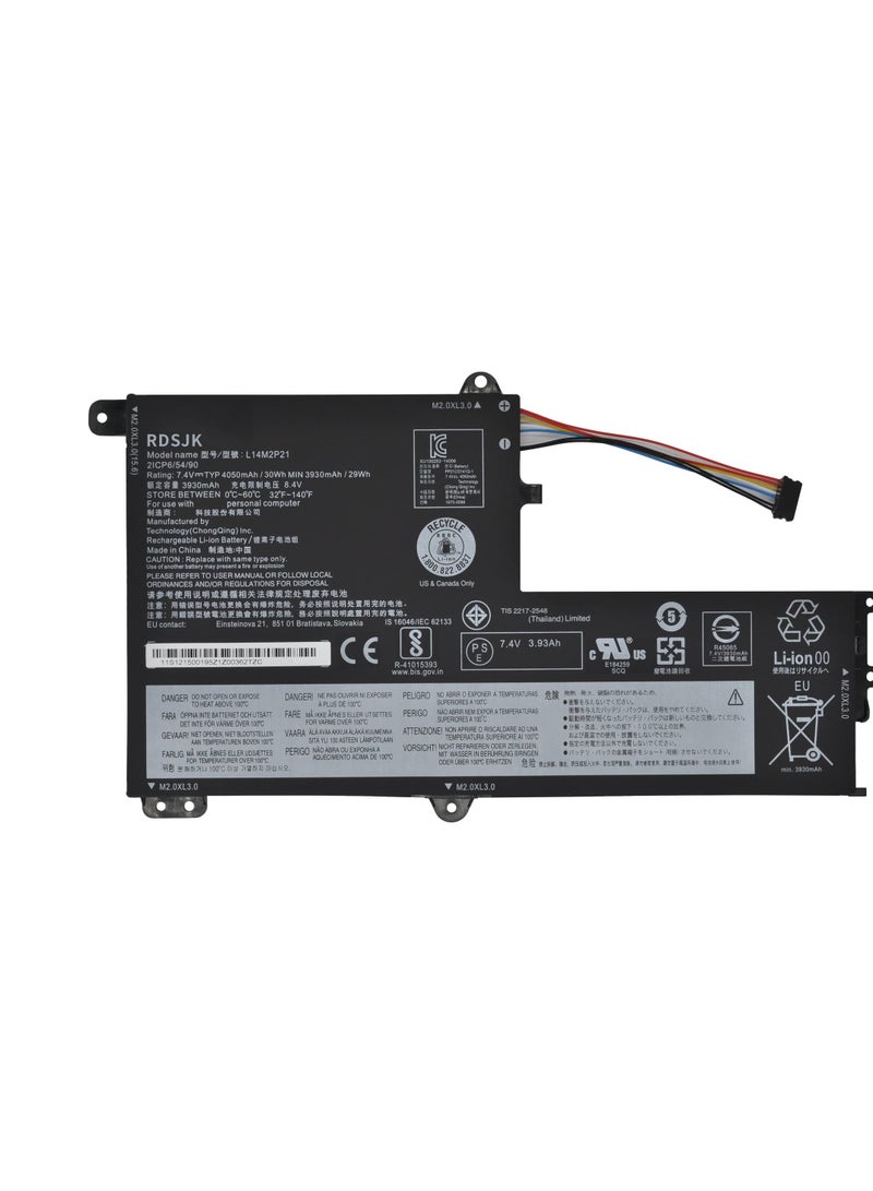 Terabyte بطارية لابتوب L14M2P21 L14L2P21 لجهاز Lenovo IdeaPad 330S 330S 14AST 330S 14IKB 330S 141KB 330S 15ARR 330S 15AST 330S 15IKB سلسلة GTX1050 5B10Q39203 5B10Q39204 5B10Q39206 5B10W67199 7.4V 30Wh - Image 1