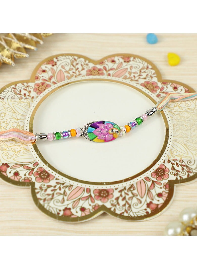 Madhoor تصميم راخي زهرة اللوتس المصنوعة يدويًا التقليدية - Image 1