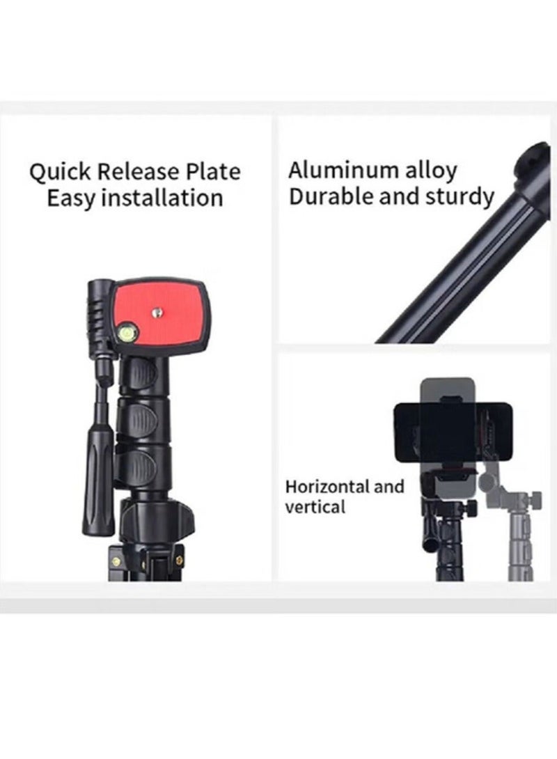 Jmary KP-2206 Multi-functional Adjustable Portable Camera Tripod, Black - Image 4