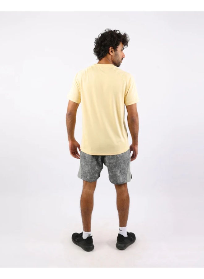 ATUM Energy Flow Men's Yellow T-Shirt - Image 4