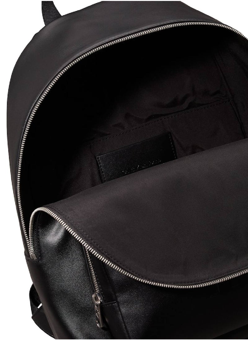 Calvin Klein Jeans Women's  Round Backpack , Black - faux leather  - Image 3
