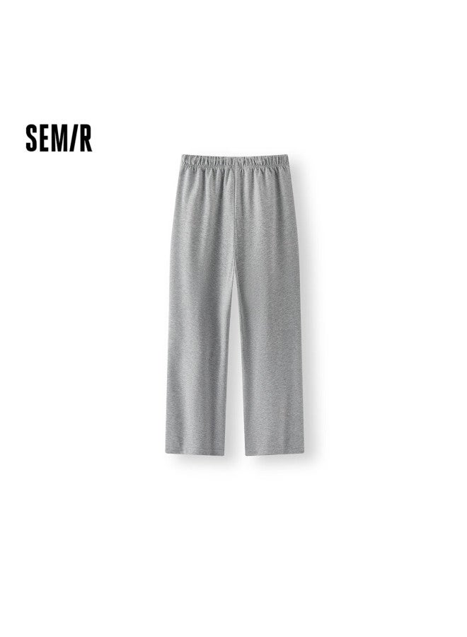Semir , Women's Casual Pants, Drawstring Wide-leg Trousers, Loose Fit, Autumn , Color-block Fashion, 101525127025 - Image 1