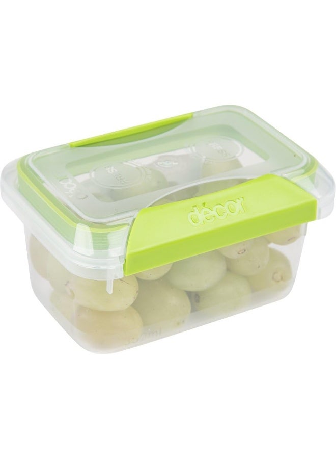 Decor Match Ups Clips Oblong Food Storage Container, Green, 353 Ml - Image 2