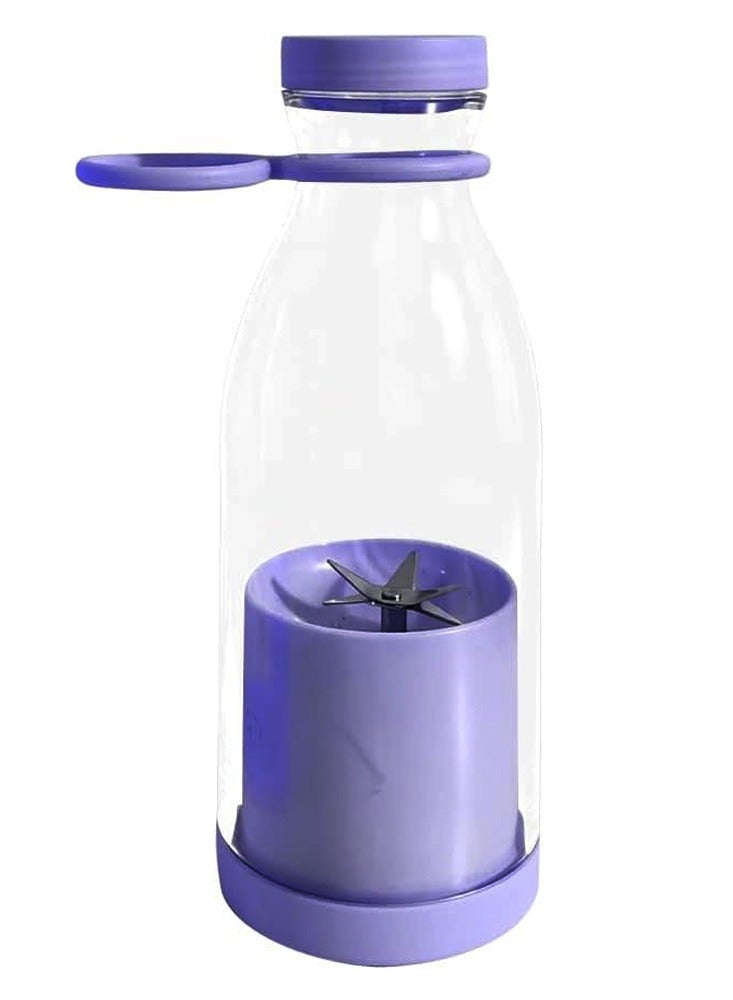 Fend Rechargeable Handheld Mini Juicer Portable Blender for Shakes and Smoothies Violet - Image 3