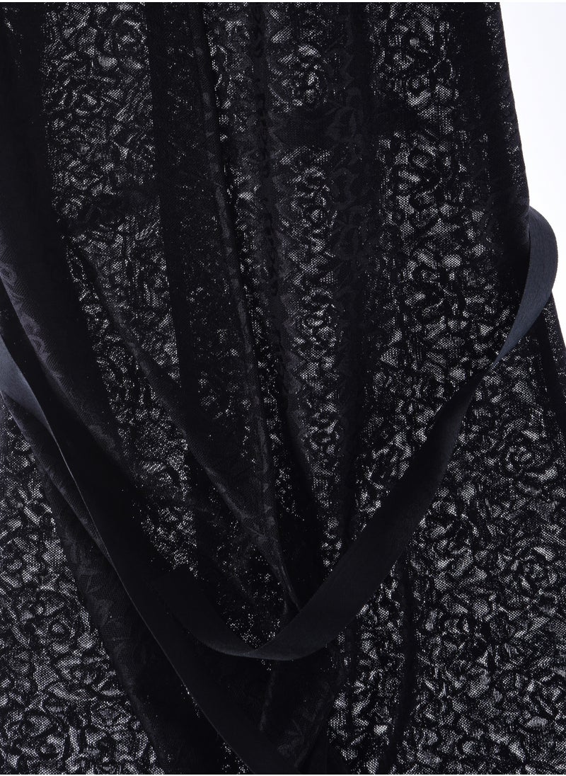 Lacy Dreams KNEE LENGTH ROBE  - Image 2