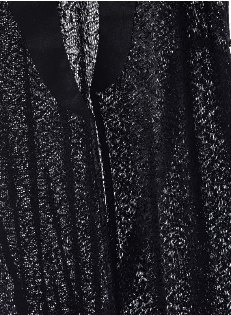 Lacy Dreams KNEE LENGTH ROBE  - Image 3