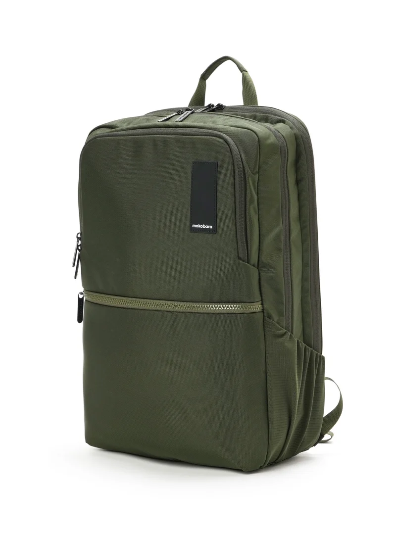 موكوبارا للتجارة ذ.م.م The Kaleido Backpack, Water-Resistant 15.6" Laptop Bag with Luggage Sleeve for Work, Travel, and Daily Use - Suitable for Men and Women