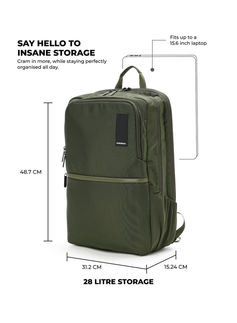 Mokobara The Kaleido Backpack, Water-Resistant 15.6" Laptop Bag with Luggage Sleeve for Work, Travel, and Daily Use - Suitable for Men and Women - Image 2