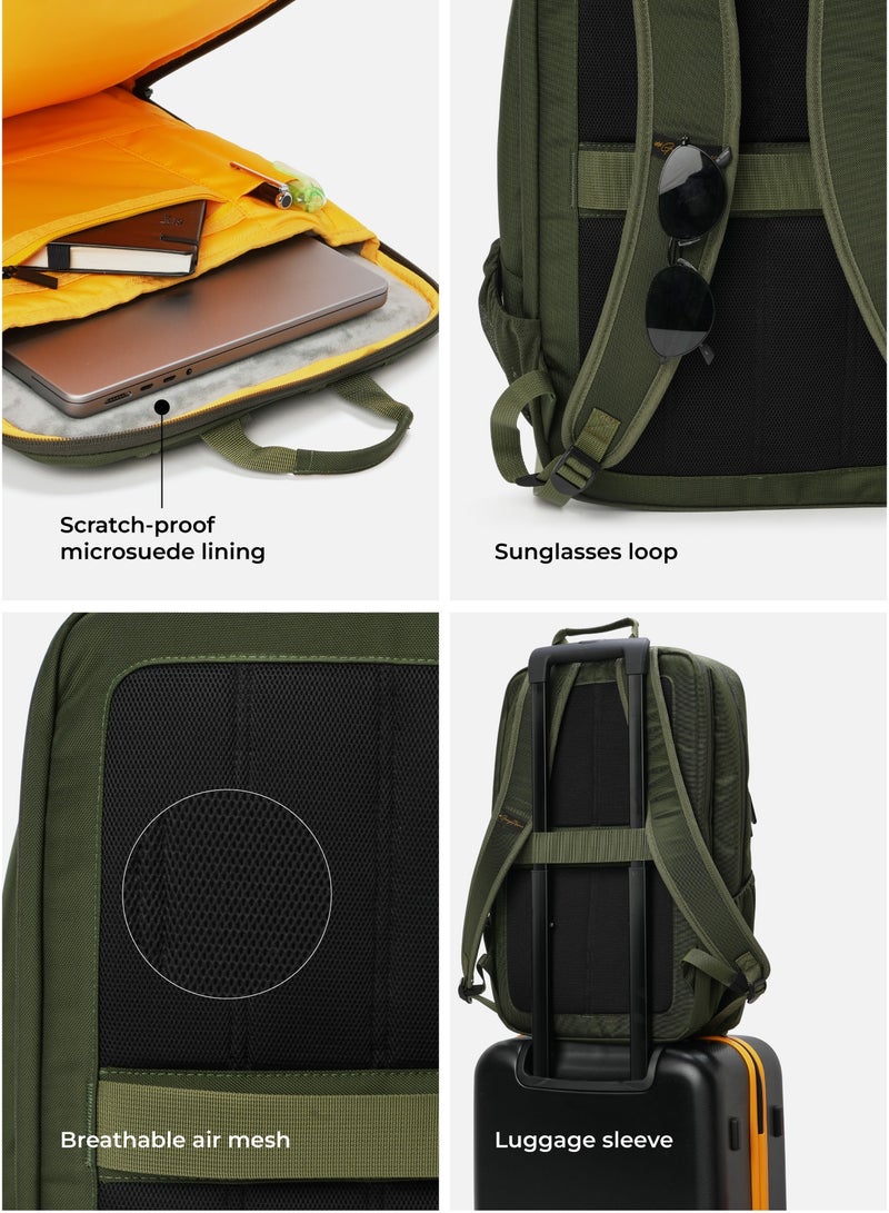 Mokobara The Kaleido Backpack, Water-Resistant 15.6" Laptop Bag with Luggage Sleeve for Work, Travel, and Daily Use - Suitable for Men and Women - Image 5