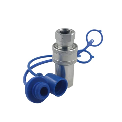 Undercarriage 38 NPT ISO 7241A Hydraulic Quick Connect Couplers Set Tractor Hydraulic Quick Disconnect Coupler Hydraulic Coupling - Image 3