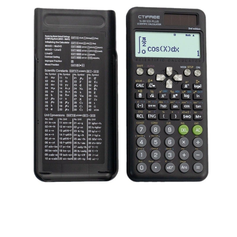 Fx991Esplus 2Nd Generation Function Calculator Scientific Calculator Student Machine Color Logo - Image 1