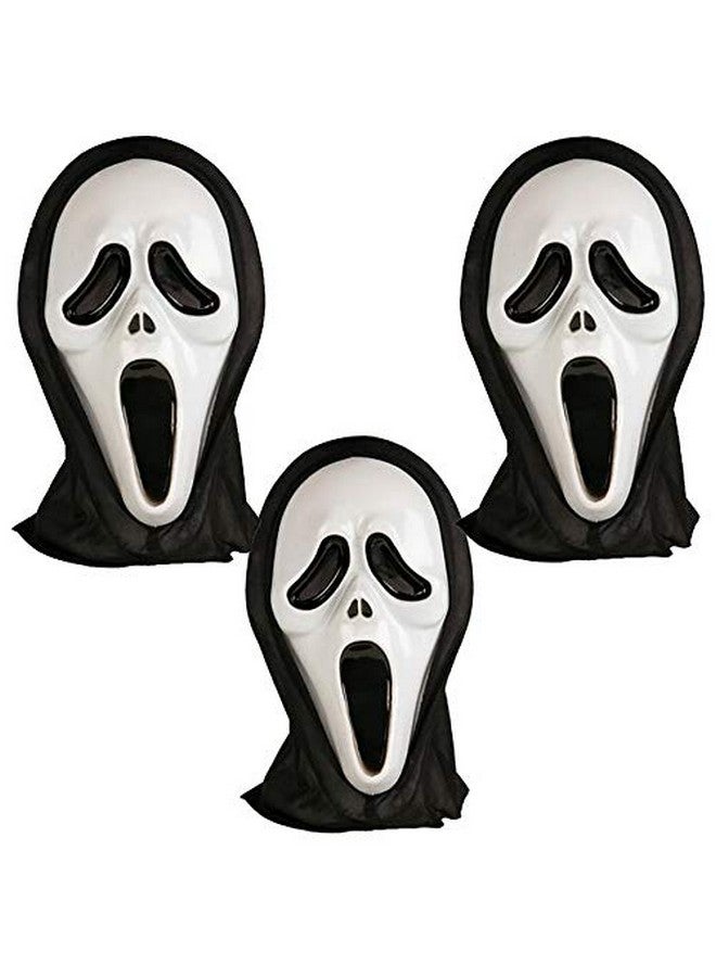 Western Era Ghost Comic FACE MASK Fawkes Mask Anonymous Edition Face-Mask Perfect Fit Cosplay (Set of 3) - Image 1