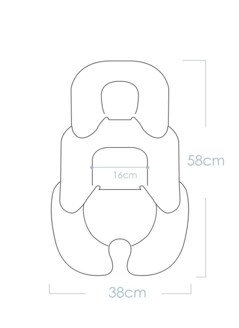 Pram Liner Universal Seat for Pushchair Stroller, Liner Seat Cushion for Highchair Car Seat