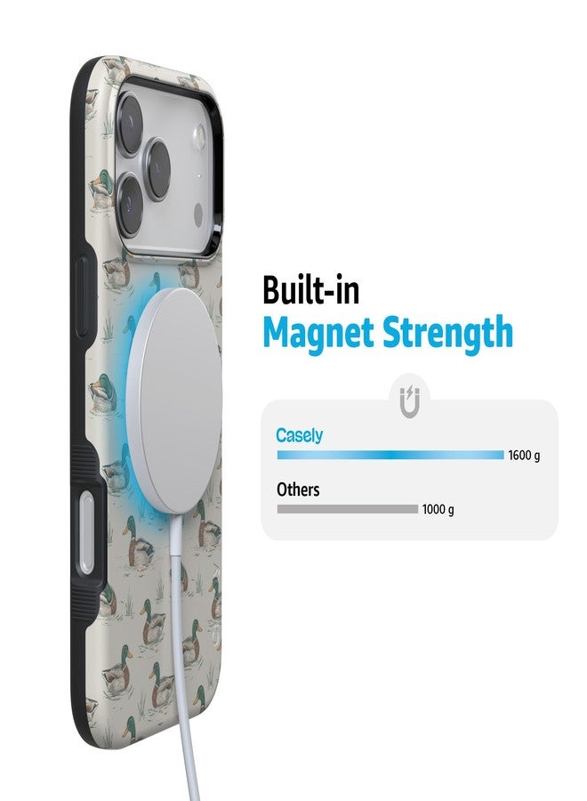 Casely iPhone 17 Pro Case | Mallard & Co. | The Boyfriend Collection | Compatible with MagSafe | Bold Protective Design - Image 5
