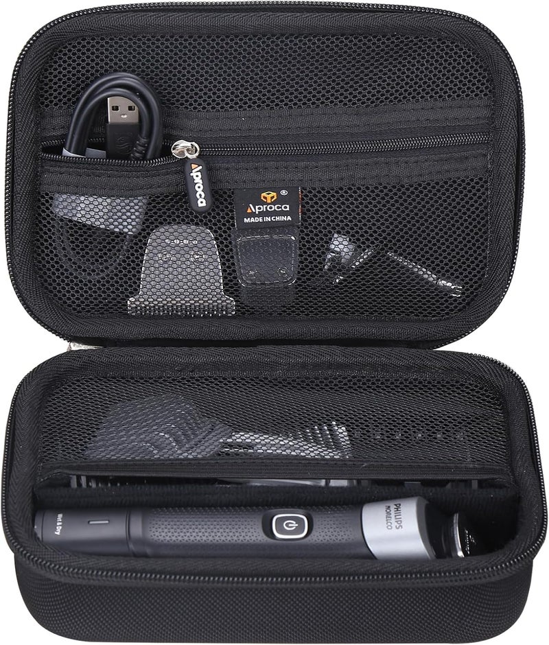 حافظة تخزين محمولة من أبرواكا، لسلسلة فيليبس نوريلكو 3000 5000 MG3740/40 MG3750/50 MG5970/49 ماكينة حلاقة كهربائية للرجال وملحقاتها (حافظة فقط)