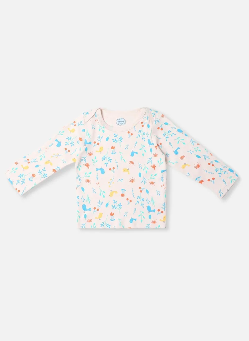 نوتيناتي نوتيناتي عبوة من  تيشيرتات قطنية مطبوعة للأطفال الرضع