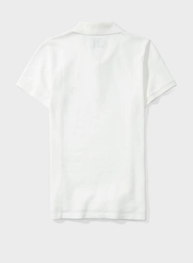 American Eagle Logo Polo T-Shirt