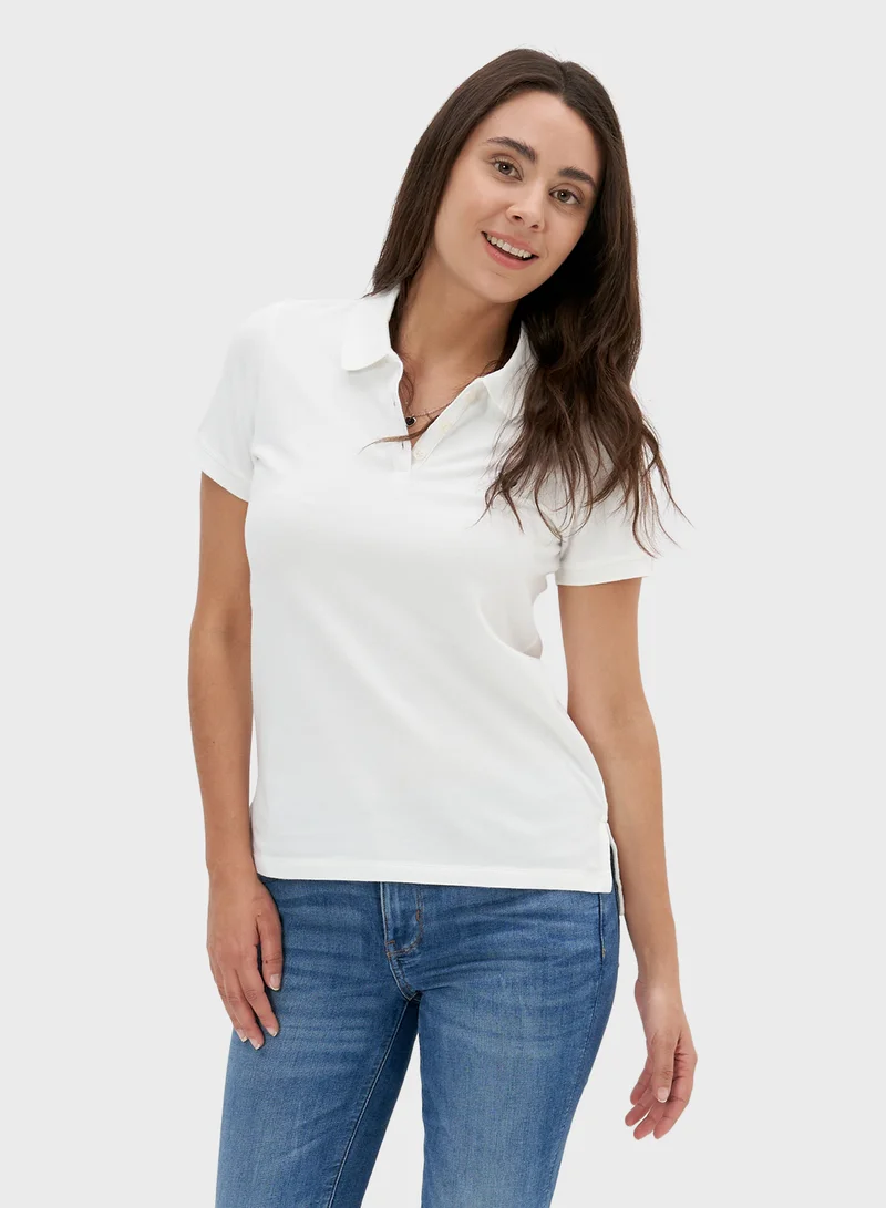 American Eagle Logo Polo T-Shirt