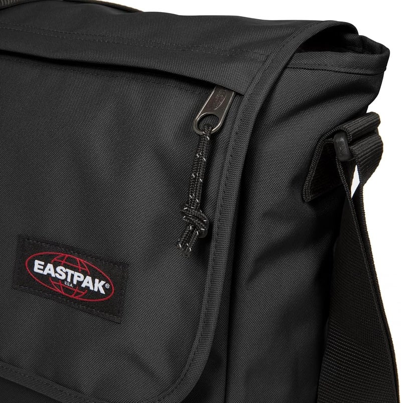 ايستباك EASTPAK Delegate + – حقيبة كتف مقاومة للطقس بسعة 20 لتر مع جيب لابتوب 17 بوصة، حزام عربة، تفاصيل عاكسة، حزام مبطن - Image 4