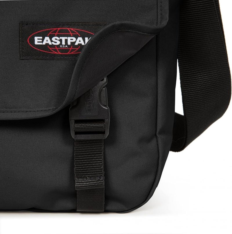 ايستباك EASTPAK Delegate + – حقيبة كتف مقاومة للطقس بسعة 20 لتر مع جيب لابتوب 17 بوصة، حزام عربة، تفاصيل عاكسة، حزام مبطن - Image 5