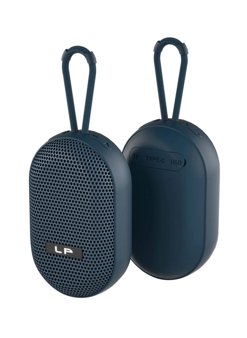 مكبر صوت لاسلكي جديد ومحمول مقاوم للماء LP-V83 IPX4، مزود بمنفذ USB TF وBT وصوت جهير ستيريو مع راديو FM - Image 1