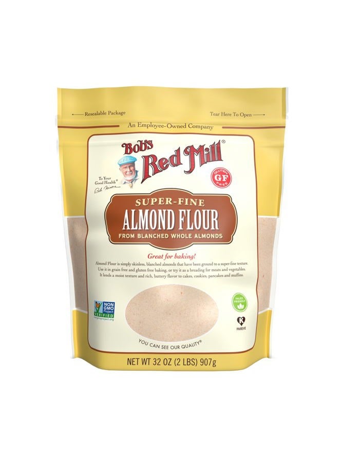 Bob's Red Mill Blanched Almond Flour, Finely Sifted - 2 Pound (Pack of 1) - Non-GMO, Gluten Free, Paleo, Vegan, Keto Friendly - Image 1