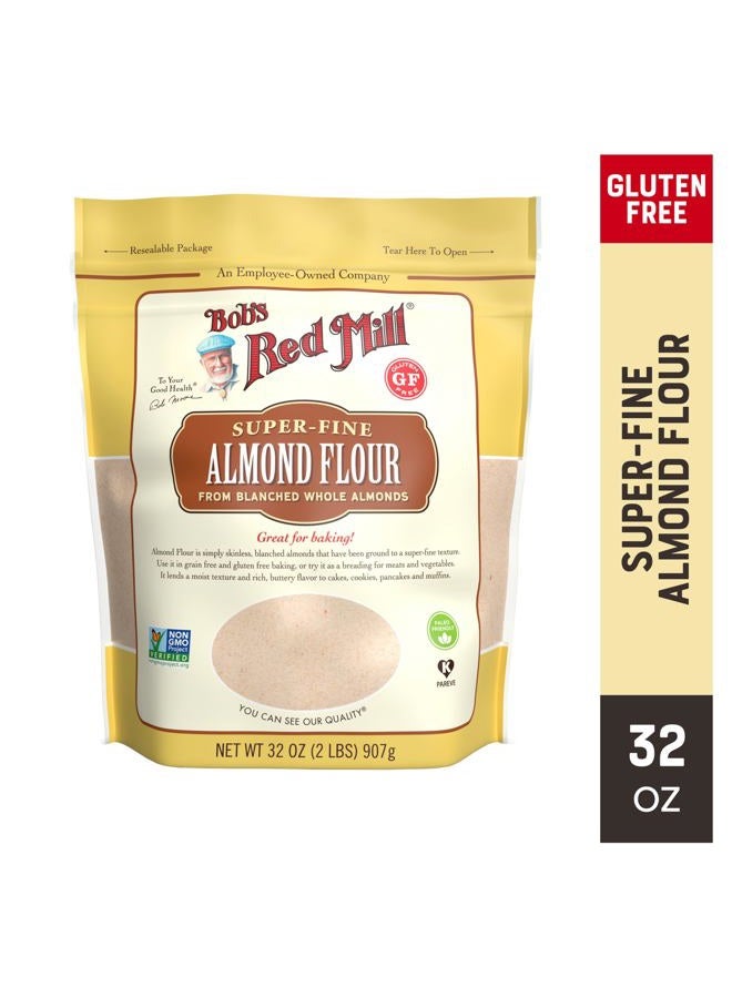 Bob's Red Mill Blanched Almond Flour, Finely Sifted - 2 Pound (Pack of 1) - Non-GMO, Gluten Free, Paleo, Vegan, Keto Friendly - Image 2