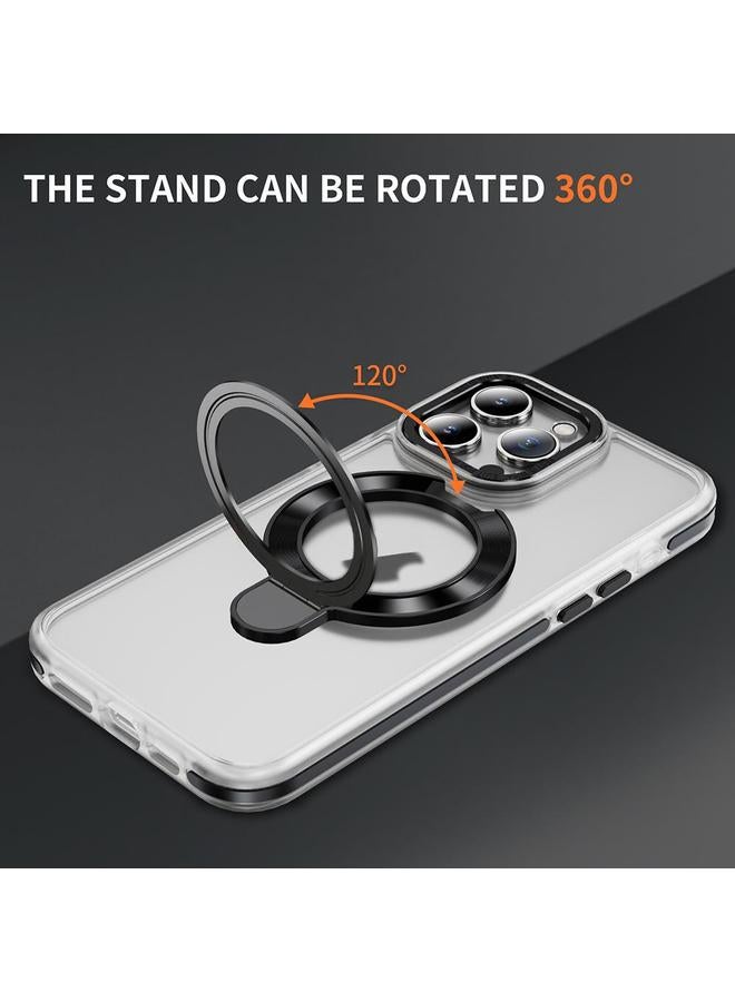 اس-توب جراب لهاتف iPhone 14 Pro مصنوع من مادة TPU الهجينة المصنوعة من الأكريليك مع حامل مغناطيسي من MagSafe بلونين - Image 4