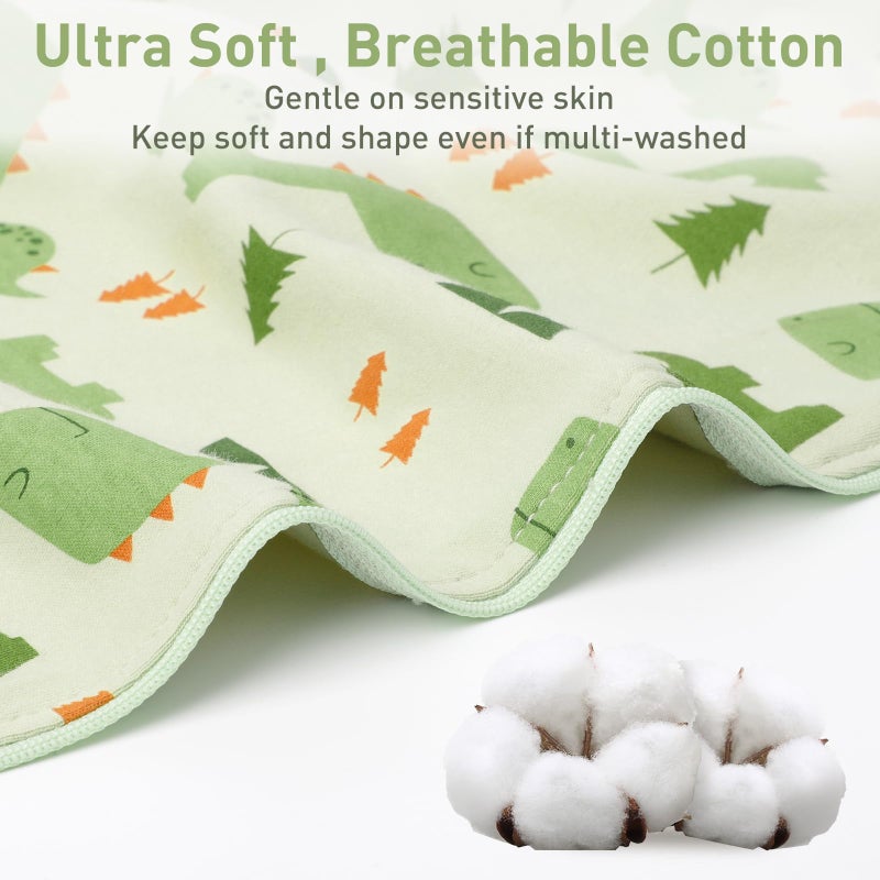Knirose Arms Up Baby Sleep Sack Swaddle - 2 Pack Cotton Transitional Swaddle Blanket for Newborns 0-3 Months, 3-Way Wear for Snug Fit, Calms Startle Reflex, Easy Diaper Changes - Image 4