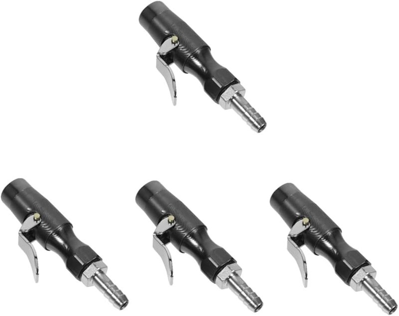 4 Pack Sturdy Material Tire Air Chuck Inflator Locking Chuck for Air Compressor Car Truck Motorcycle - Image 1
