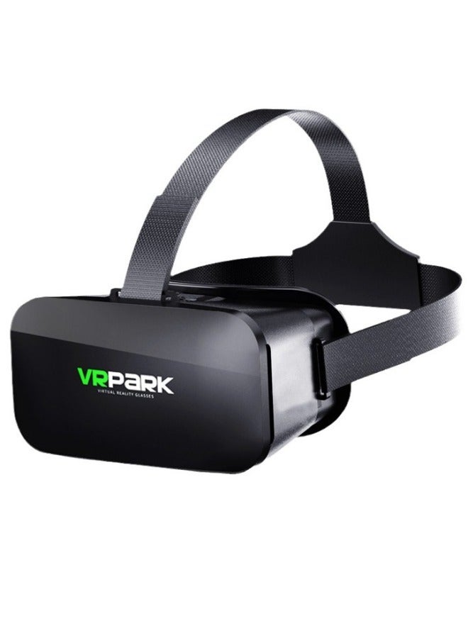 Head-Mounted VR Glasses Virtual Reality 3D Gaming Helmet For Smartphones Children Adults Fashion Business Mass Appeal-Color:V6 Blu-ray Bluetooth Remote Control B03  - Image 5