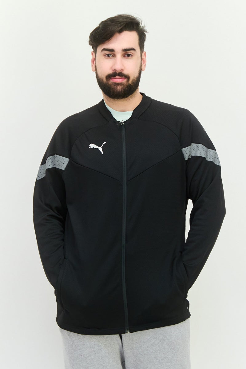PUMA Men Slim Fit Long Sleeve Outdoor Sweatshirt, Black  - Image 1