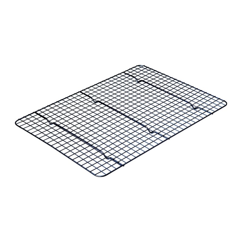 chicago metallic Chicago Metallic Professional NonStick Cooling Rack 1675Inchby1175Inch Black
