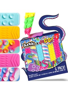 BUNMO 6Pk Sensory Suction Toys - Stocking Stuffers For Kids - Sensory Toys - Stocking Stuffers - Engaging Creative & Imaginative Play - Stimulating & Addictive - Kids Stocking Stuffers  - Image 1