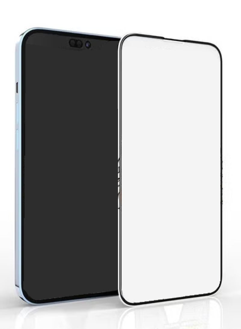 Rock Pow IPhone 14 Plus  Screen Protector Easy Install 3D Curved Anti Bubble Ultra HD Tempered Glass Case Friendly Screen Protector for Apple iPhone 14  Plus ,6.7 inch Black - Image 1