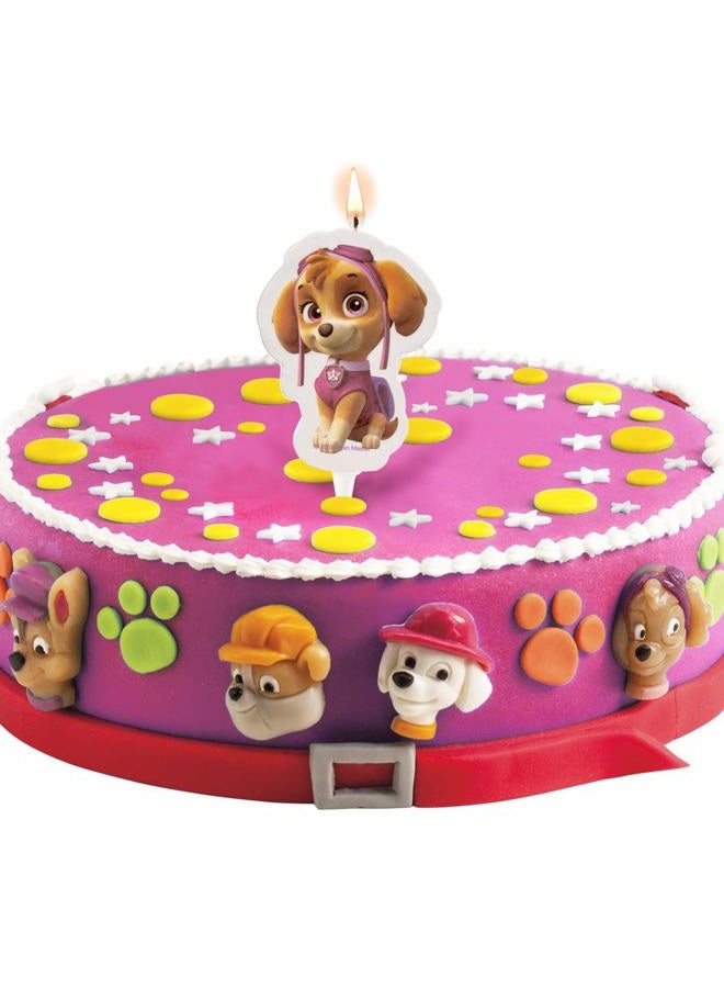 DEKORA Skye Paw Patrol Candle Cake Topper - Image 4