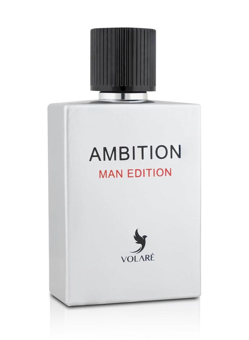 VOLARE Ambition Man Edition EDP for men ( Inspired by CHANEL ALLURE HOMME SPORT ) - 100 ml  - Image 1
