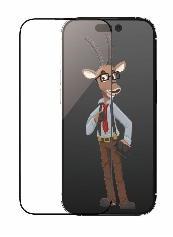 AS2 iPhone 14 Pro Max HD Anti-Spy Privacy Glass Protector  Max -  6.7 inch - Image 1