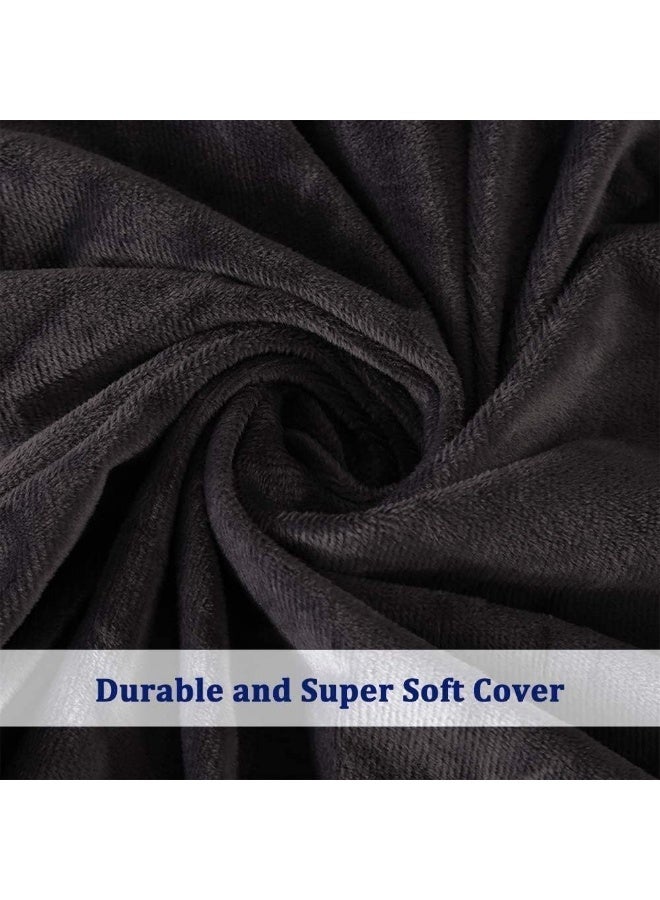 وسادة الحمل SUPAAR، وسادة جسم كاملة على شكل U مريحة، وسادة أمومة، مع غطاء مخملي قابل للإزالة، دعم للظهر، الوركين، الساقين، البطن، ضرورة للنساء الحوامل - Image 3