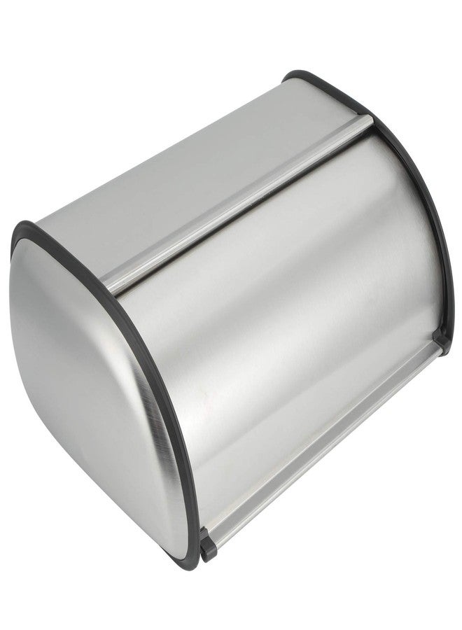 Qudinip Bread Storage Box, Large Capacity Stainless Steel with Non Slip Base, for Bread Cake Container - Image 1