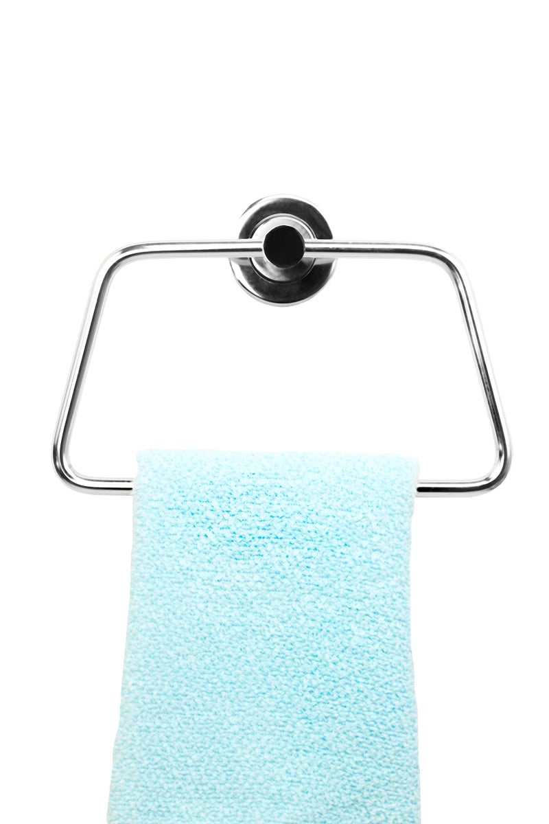 GARBNOIRE Stainless Steel Towel Ring, Napkin Ring, Towel Holder, Towel Hanger for Bathroom, Kitchen, Washbasin, Homes, Hotels- Chrome Finish (Pack of 2) - Image 3