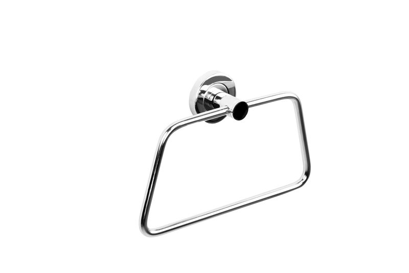 GARBNOIRE Stainless Steel Towel Ring, Napkin Ring, Towel Holder, Towel Hanger for Bathroom, Kitchen, Washbasin, Homes, Hotels- Chrome Finish (Pack of 2) - Image 2