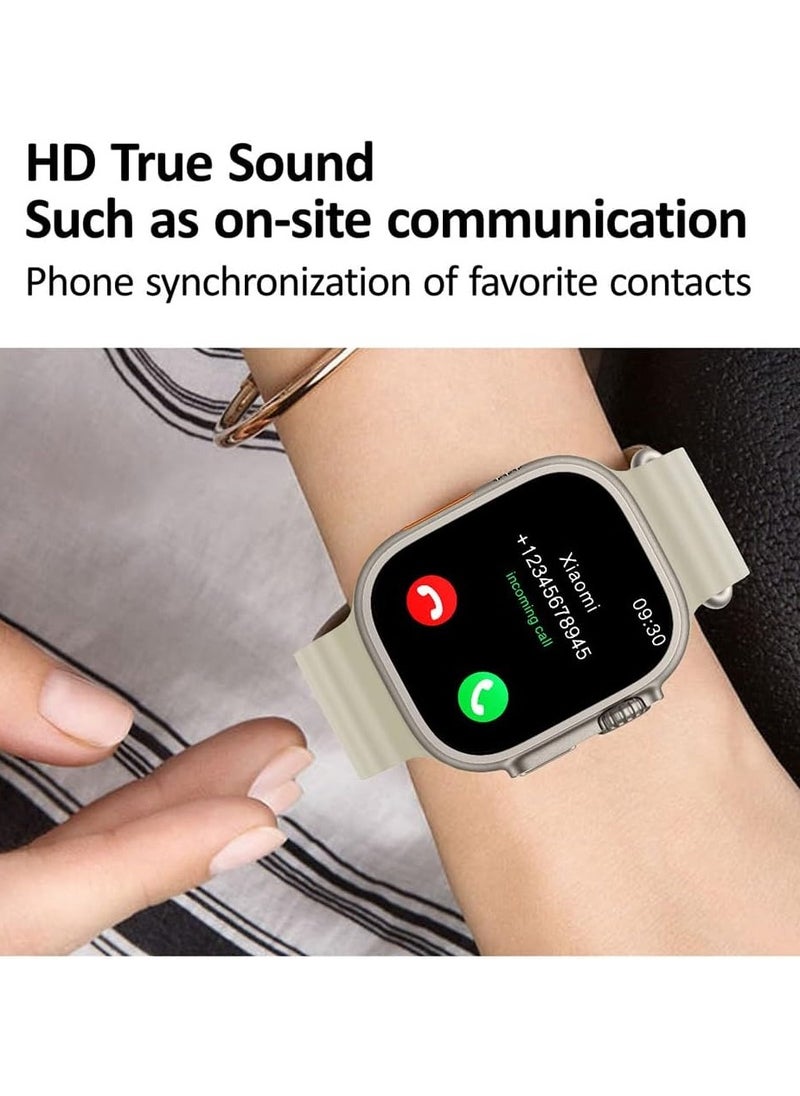 ELTRAZONE - HK8 Pro Max 2.12" AMOLED Screen Ultra Smart Watch Series 8 49mm Memory 256MB Battery 320mAh Compass NFC Waterproof IP68 Wireless Charging - Image 1