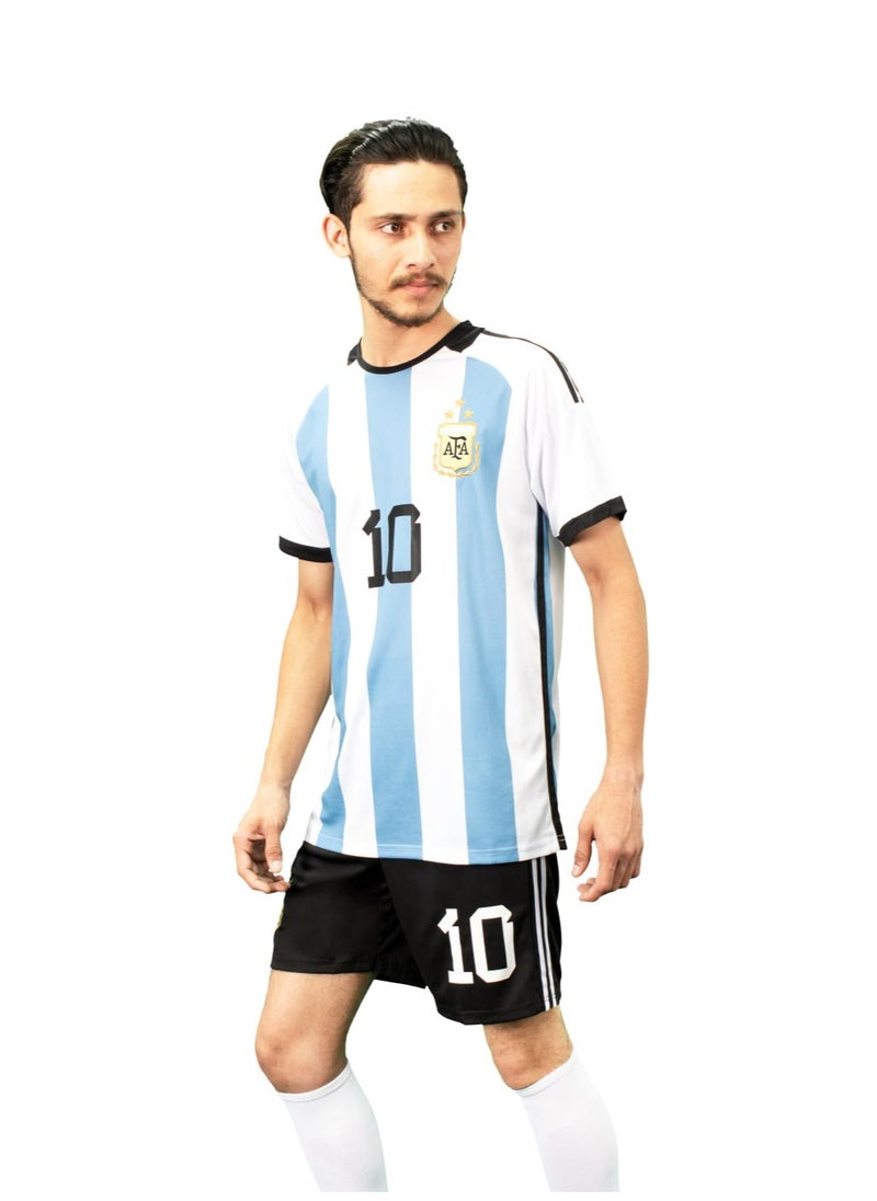 Argentina Football Jersey T-Shirt and Short  - Image 5