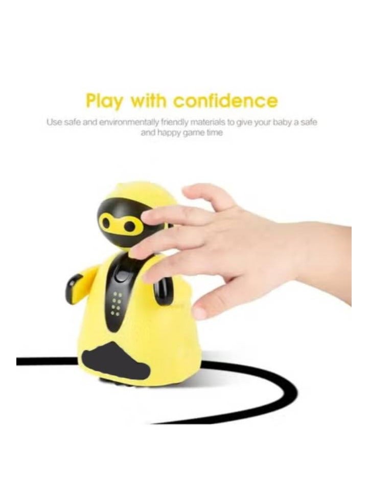 Smart Yellow robot Toy – Cute & Fun Educational Gift for Kids | Interactive and Safe for Toddlers - Image 2