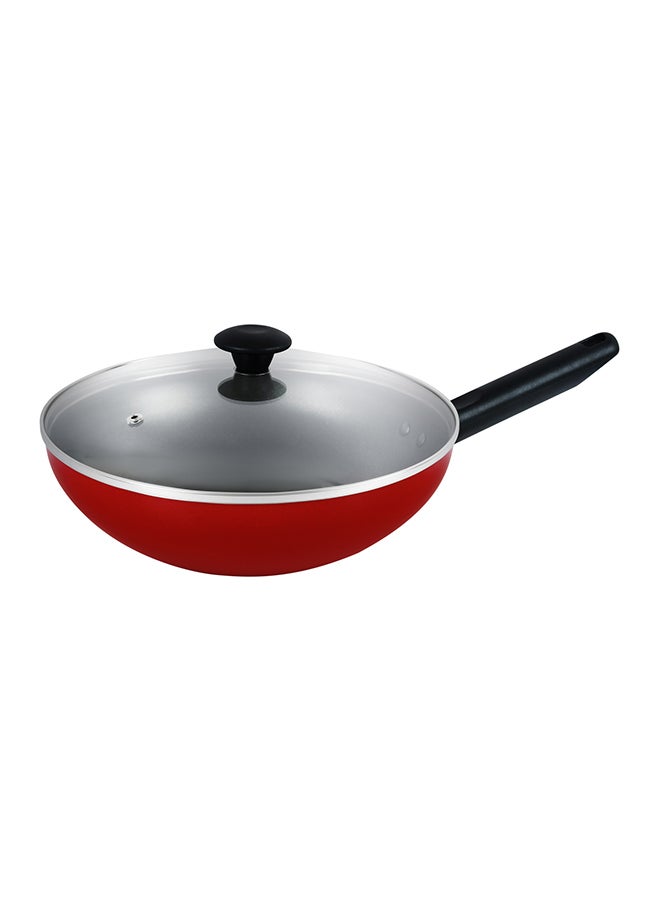 Prestige Classique Value Pack Frypan + Wok Red 28+26cm - Image 2